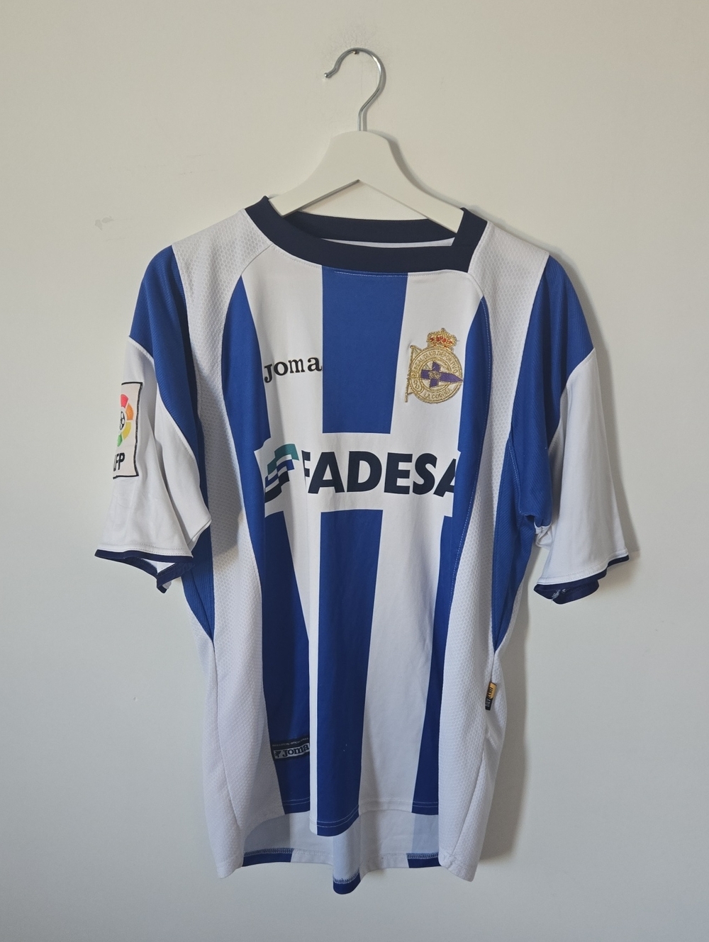 Vintage Deportivo La Coruna Soccer Jersey